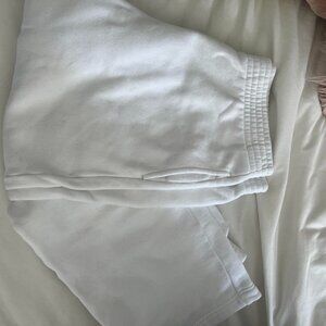 Aritzia Women's White Joggers